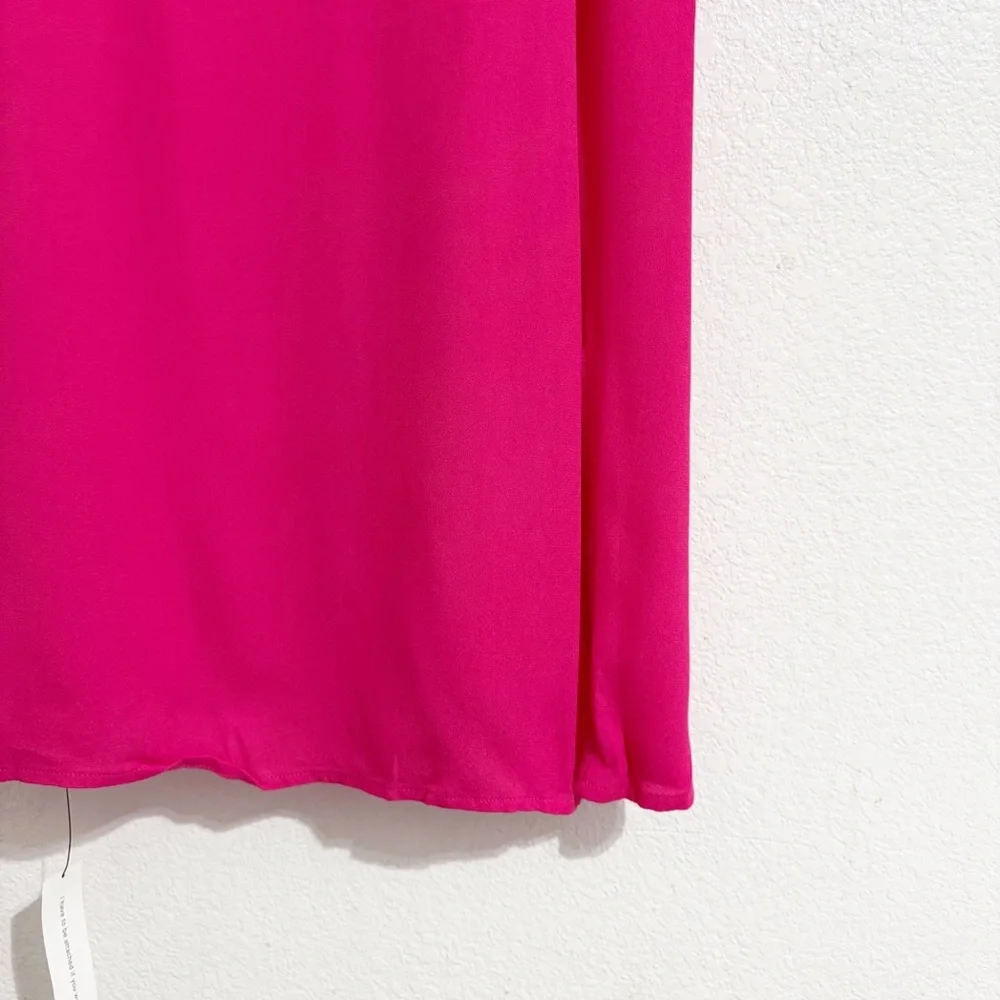 NWT Reformation Crimini Slip‎ Midi Dress in Corvette Pink